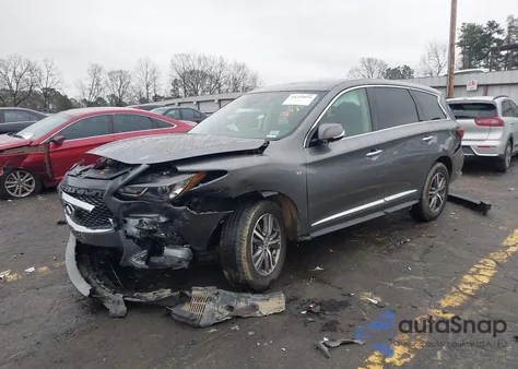 2020 Infiniti Qx60 Pure from USA, damaged, VIN 5N1DL0MN4LC533787